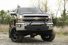 Fab Fours Winch Mount, 2-Stage Black Powder Coat GM05-N1350-1