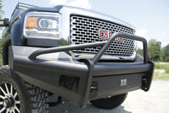 Fab Fours Elite Front Ranch Bumper, Pre-Runner Guard, 2-Stage Black Powder Coat GM14-Q3162-1
