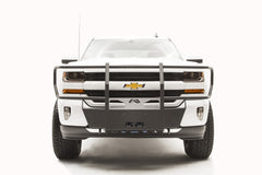 Fab Fours Winch Mount, Full Grill Guard, 2-Stage Black Powder Coat GM16-N3370-1