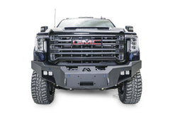 Fab Fours Premium Winch Front Bumper, No Guard, Bare Steel GM20-A5051-B