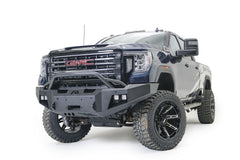Fab Fours Premium Winch Front Bumper, Pre-Runner Guard, Bare Steel GM20-A5052-B