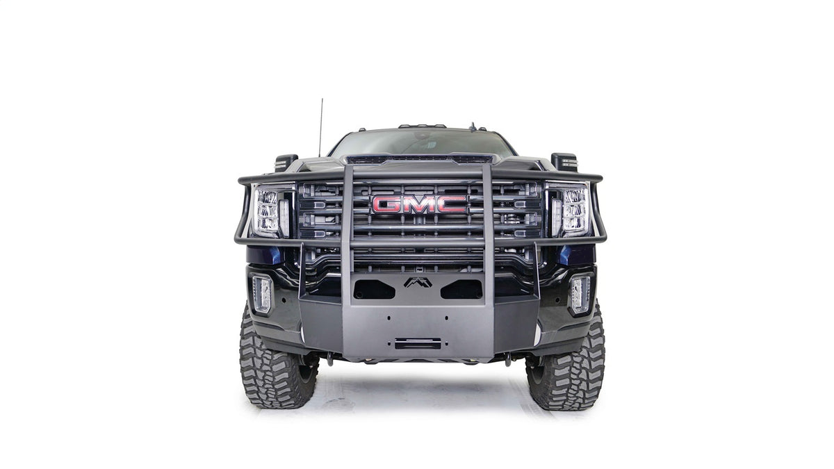 Fab Fours Winch Mount, 2-Stage Black Powder Coat GM20-N5070-1
