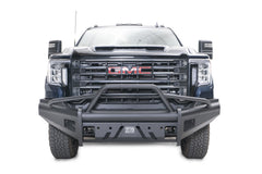 Fab Fours Black Steel Front Bumper, Pre-Runner Guard GM20-Q5062-1