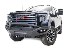 Fab Fours Vengeance Front Bumper, Pre-Runner Guard, Bare Steel GM20-V5052-B