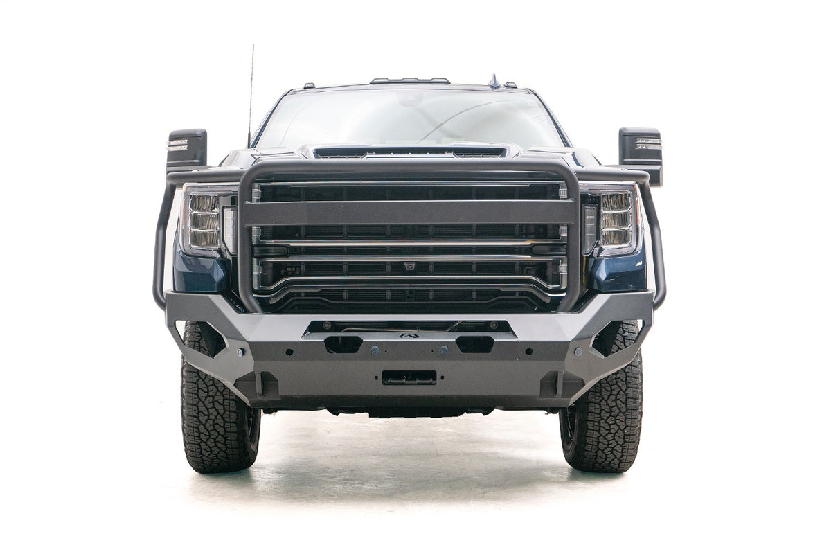 Fab Fours Matrix Front Bumper, Full Grill Guard GM20-X5050-1