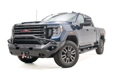 Fab Fours Matrix Front Bumper, Pre-Runner Guard, Bare Steel GM20-X5052-B