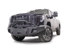 Fab Fours Premium Winch Front Bumper, Pre-Runner Guard, Sensor Compatible, Bare Steel GM24-A6252-B