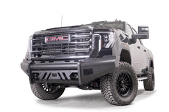 Fab Fours Elite Front Bumper, No Guard, Sensor Compatible, Black Powder Coat GM24-Q6261-1