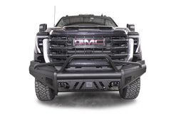 Fab Fours Elite Front Bumper, Pre-Runner Guard, Sensor Compatible, Black Powder Coat GM24-Q6262-1