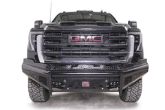 Fab Fours Black Steel Front Bumper, No Guard, Sensor Compatible GM24-S6261-1
