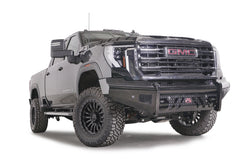 Fab Fours Black Steel Front Bumper, No Guard, Sensor Compatible GM24-S6261-1