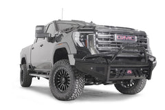 Fab Fours Black Steel Front Bumper, Pre-Runner Guard, Sensor Compatible GM24-S6262-1