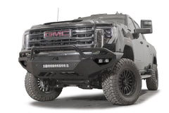 Fab Fours Vengeance Front Bumper, Pre-Runner Guard, 2-Stage Black Powder Coat GM24-V6252-1