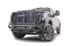 Fab Fours Matrix Front Bumper, No Guard, 2-Stage Black Powder Coat GM24-X6251-1