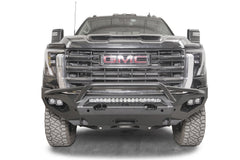 Fab Fours Matrix Front Bumper, Pre-Runner Guard, 2-Stage Black Powder Coat GM24-X6252-1