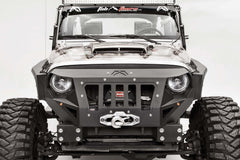 Fab Fours Grumper Grille/Front Bumper, 2-Stage Black Powder Coat GR1000-1