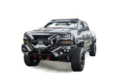 Fab Fours Grumper Front Winch Bumper, 2-Stage Black Powder Coat GR3800-1