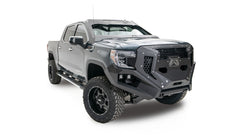 Fab Fours Grumper Front Bumper And Grille, Bare Steel GR3900-B
