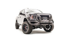 Fab Fours Grumper Front Winch Bumper, Bare Steel GR4500-B