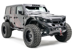 Fab Fours Grumper Light Bar Mount, Matte Black Powder Coat GR4606-1