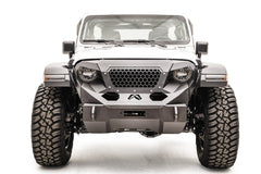 Fab Fours Grumper Front Bumper, Bare Steel GR4650-B