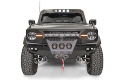 Fab Fours Grumper Front Bumper, 2-Stage Black Powder Coat GR5200-1
