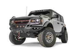 Fab Fours Grumper Front Bumper, Bare Steel GR5200-B