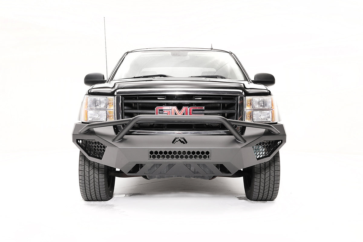 Fab Fours Vengeance Front Bumper, Pre-Runner Guard, 2-Stage Black Powder Coat GS07-D2152-1