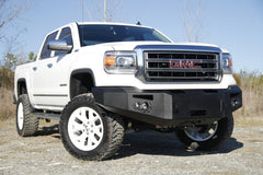 Fab Fours Premium Winch Front Bumper, No Guard, 2-Stage Black Powder Coat GS14-H3151-1
