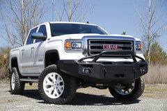 Fab Fours Premium Winch Front Bumper, Pre-Runner Guard, 2-Stage Black Powder Coat GS14-H3152-1