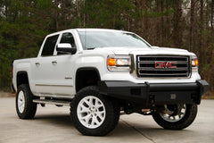 Fab Fours Elite Front Bumper, No Guard, 2-Stage Black Powder Coat GS14-R3161-1