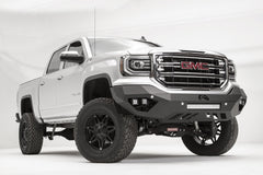 Fab Fours Vengeance Front Bumper, No Guard, 2-Stage Black Powder Coat GS16-D3951-1