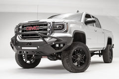 Fab Fours Vengeance Front Bumper, Pre-Runner Guard, 2-Stage Black Powder Coat GS16-D3952-1
