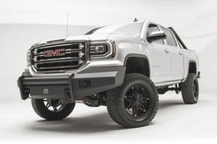 Fab Fours Elite Front Bumper, No Guard, 2-Stage Black Powder Coat GS16-R3961-1