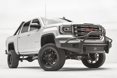 Fab Fours Elite Front Bumper, Pre-Runner Guard, 2-Stage Black Powder Coat GS16-R3962-1