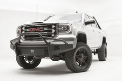 Fab Fours Elite Front Bumper, Pre-Runner Guard, 2-Stage Black Powder Coat GS16-R3962-1