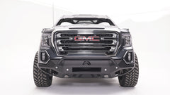 Fab Fours Vengeance Front Bumper, Pre-Runner Guard, Sensor Compatible, 2-Stage Black Powder Coat GS19-D6052-1