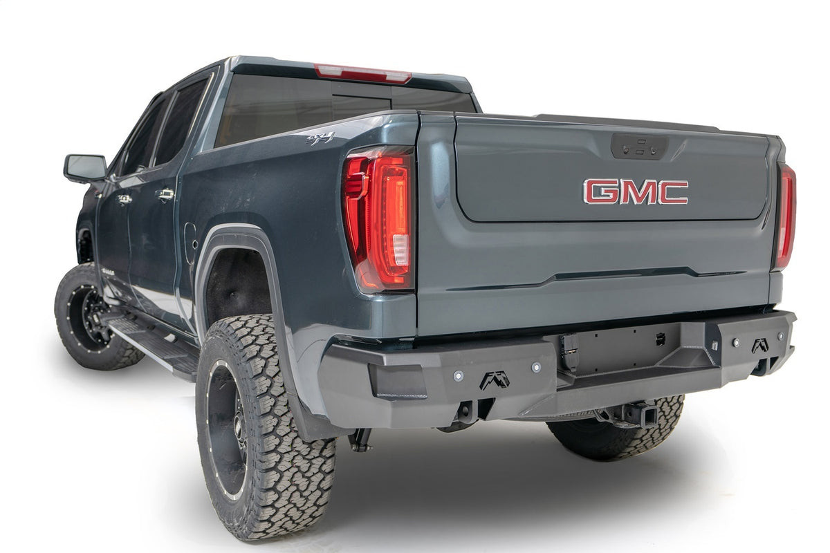 Fab Fours Premium Rear Bumper, 2-Stage Black Powder Coat GS23-W5851-1