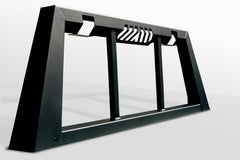 Fab Fours Headache Rack, 2-Stage Black Powder Coat HR2011-1