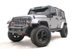 Fab Fours Stubby Bumper, Pre-Runner Guard, Matte Black Powder Coat JK07-B1952-1
