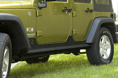 Fab Fours Rock Slider, 2-Stage Black Powder Coat JK07-G1250-1
