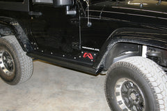 Fab Fours Rock Slider, 2-Stage Black Powder Coat JK07-G1350-1