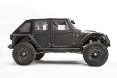 Fab Fours Fender Flare, Black Powder Coat JK1003-1