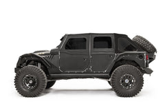 Fab Fours Fender Flare, Bare Steel JK1005-B