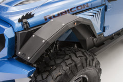 Fab Fours Fender Flare, 2-Stage Black Powder Coat JK1006-1