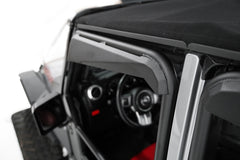 Fab Fours Full Tube Doors, Black Powder Coat JK1030-1
