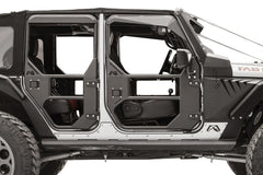 Fab Fours Full Tube Doors, Black Powder Coat JK1030-1