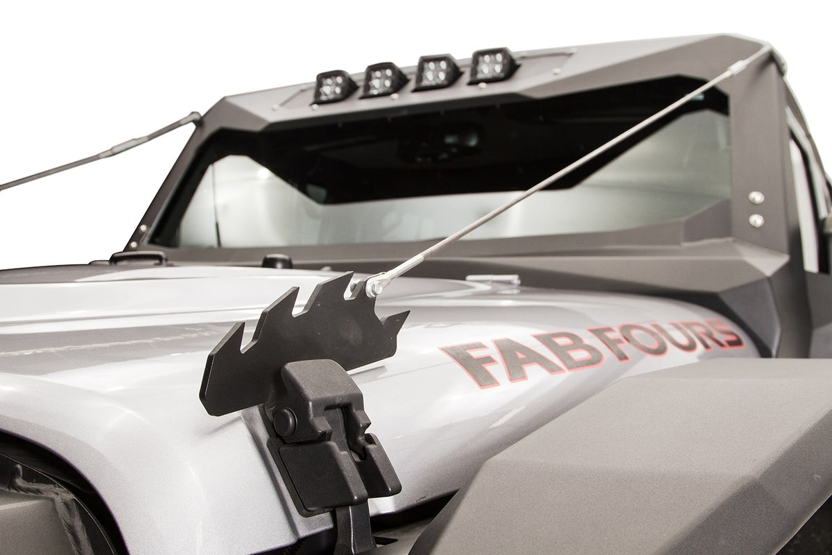 Fab Fours Limb Riser, Matte Black Powder Coat JK1060-1