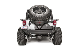 Fab Fours Spare Tire Carrier, 2-Stage Black Powder Coat JK2070-1
