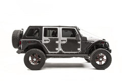 Fab Fours Door Skin, Matte Black Powder Coat JK3000-1